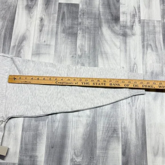 ✅Mens M Essentials Fear of God Grey/Light Oatmeal Hoodie Pullover Sweatshirt - Picture 7 of 9